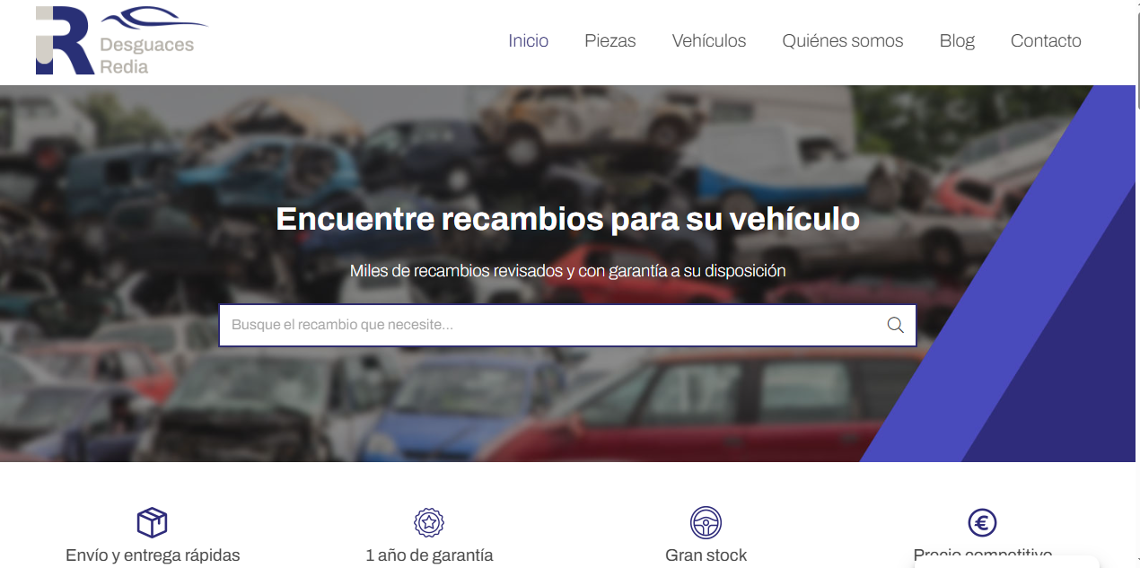 desguacesgruporedia.com